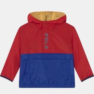 Kids Polo Ralph Lauren Colorblock Hooded Windbreaker Jacket